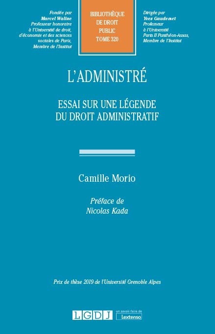 Buch L'administré MORIO C.