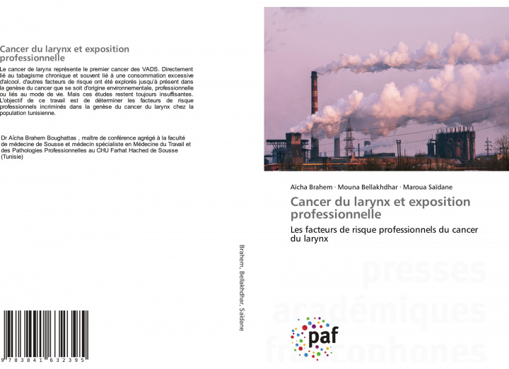 Knjiga Cancer du larynx et exposition professionnelle Brahem Aicha Brahem