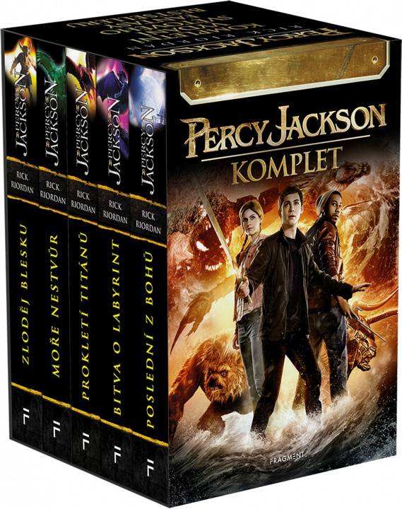 Kniha Percy Jackson 1-5 Rick Riordan