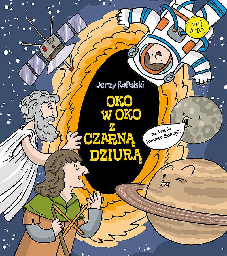 Book Oko w oko z czarną dziurą Jerzy Rafalski