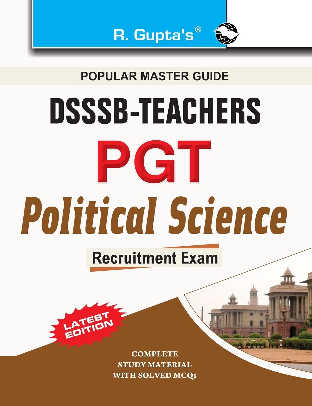 Knjiga Dsssbteachers Pgtpolitical Science Rph Editorial Board