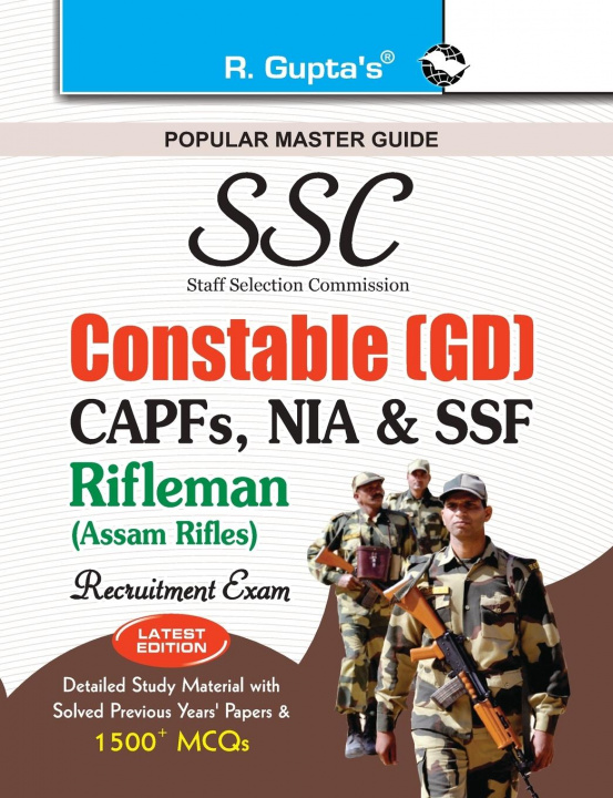 Knjiga Ssc Constable (Gd) Itbpf/Cisf/Crpf/Bsf/SSB Rifleman Rph Editorial Board