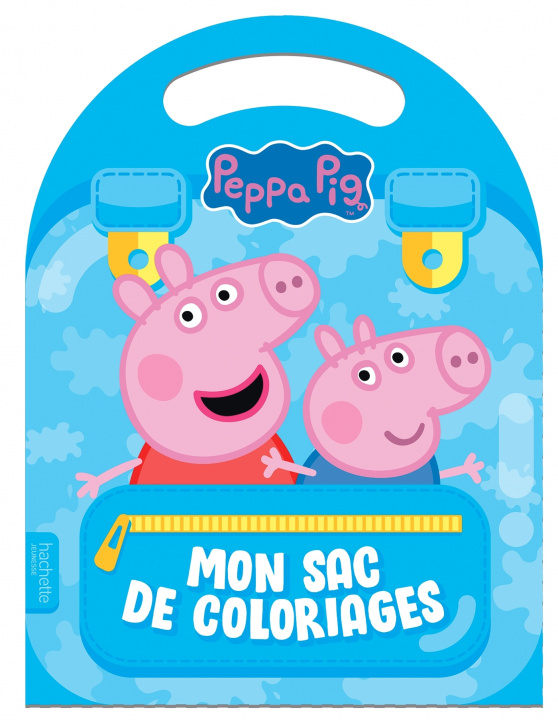 Carte Peppa Pig - Mon sac de coloriages 
