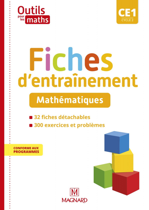 Kniha Outils pour les Maths CE1 (2021) - Fiches d'entraînement Gros