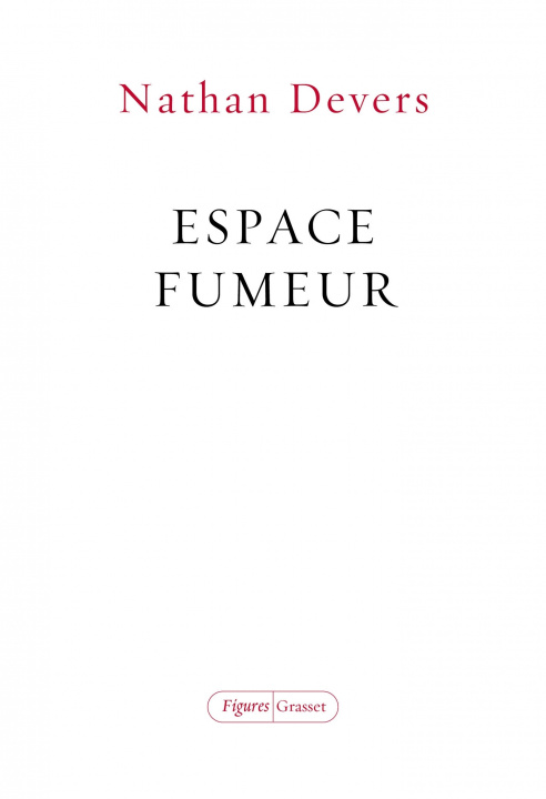 Knjiga Espace fumeur Nathan Devers