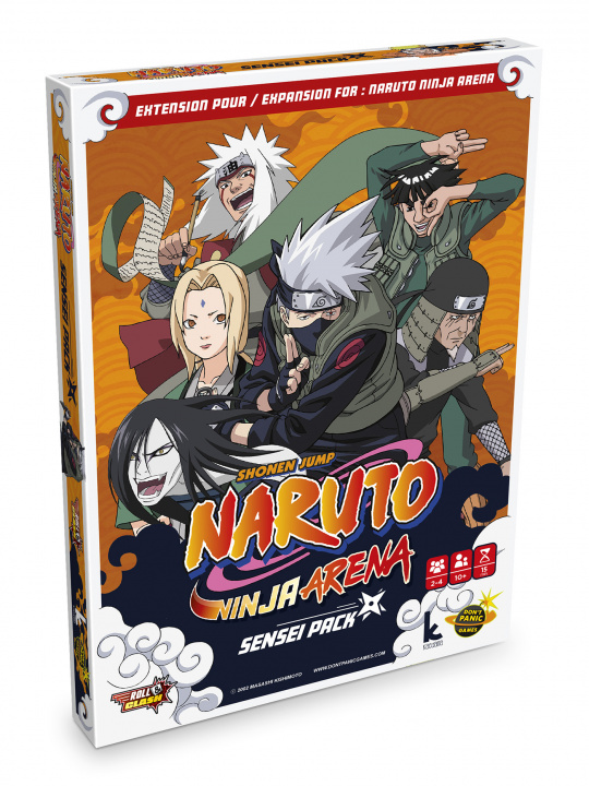 Knjiga Naruto Ninja Arena Extension Sensei 