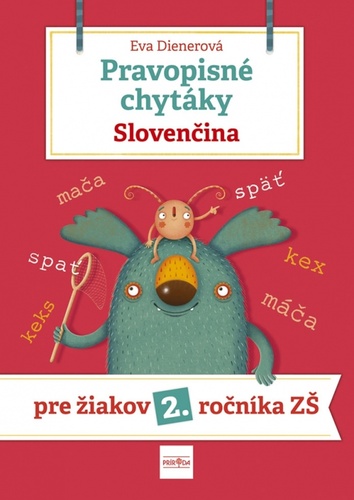 Kniha Pravopisné chytáky Slovenčina Eva Dienerová