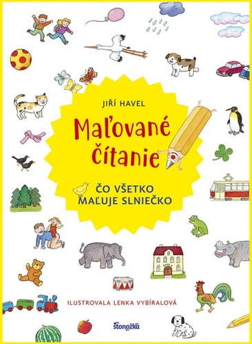 Book Maľované čítanie Vybíralová Lenka Jiří
