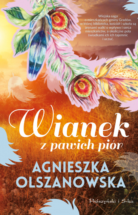 Carte Wianek z pawich piór Agnieszka Olszanowska
