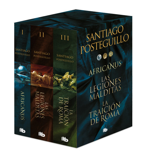 Book Trilogía Africanus (edición pack con: El hijo del consul | Las legiones malditas | La traición de Roma) SANTIAGO POSTEGUILLO