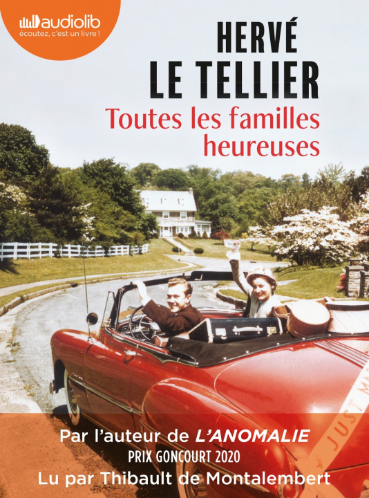 Carte Toutes les familles heureuses Hervé Le Tellier