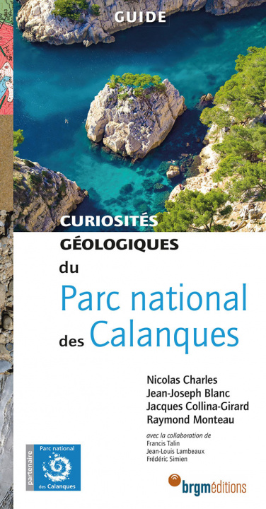 Carte Curiosités géologiques du parc national des Calanques NICOLAS CHARLES