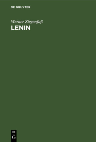 Knjiga Lenin Werner Ziegenfuß