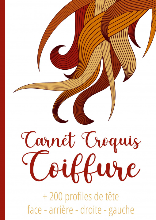 Книга Coiffure Artistique Grand Carnet de Croquis ? Spirale Format A4 