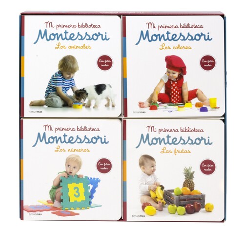 Книга Mi primera biblioteca Montessori 