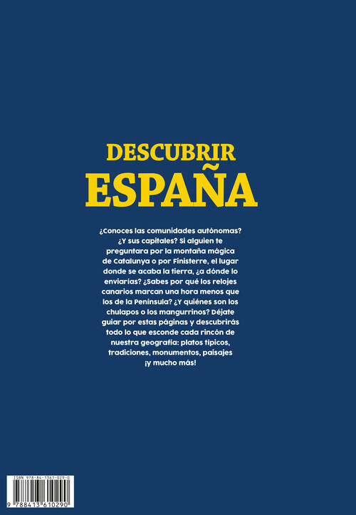 Kniha Descubrir España 