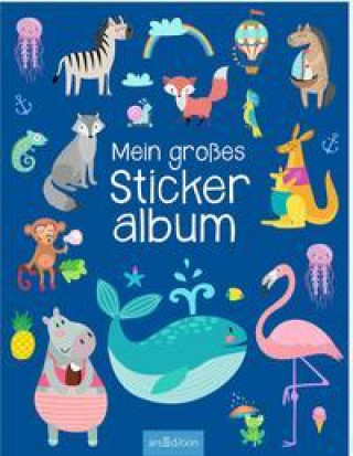 Game/Toy Mein großes Stickeralbum - Tiere 
