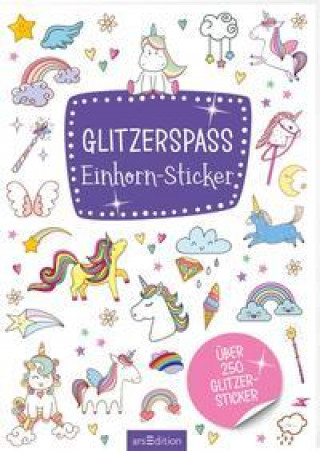 Joc / Jucărie Glitzerspaß - Einhorn-Sticker 