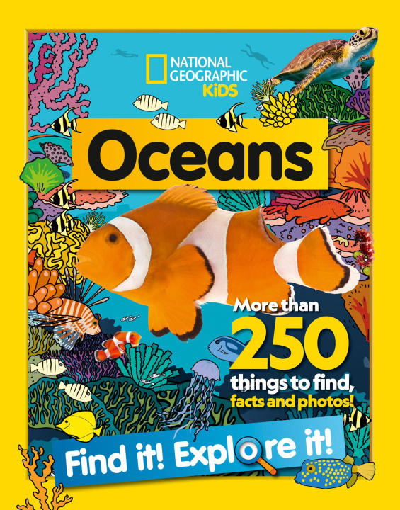 Carte Oceans Find it! Explore it! National Geographic Kids