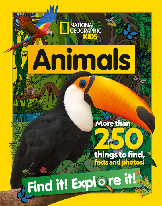 Книга Animals Find it! Explore it! National Geographic Kids