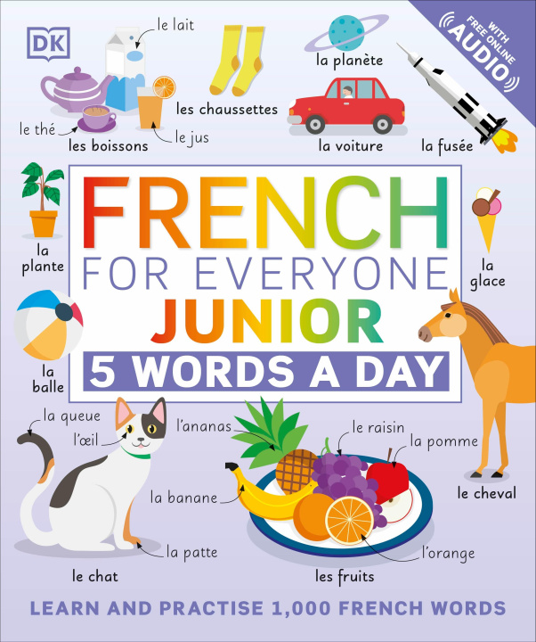 Knjiga French for Everyone Junior 5 Words a Day 