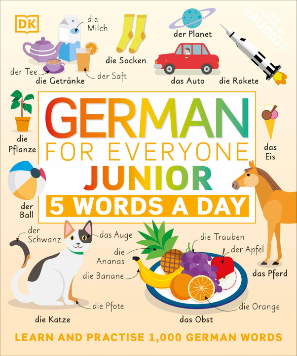 Carte German for Everyone Junior 5 Words a Day 
