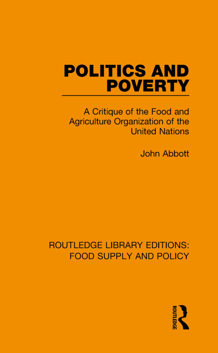 Knjiga Politics and Poverty John Abbott