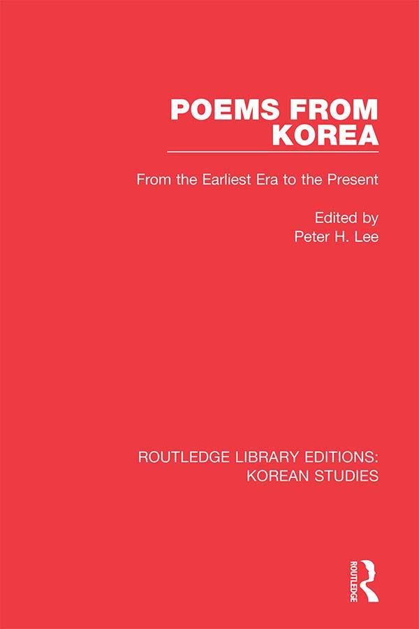 Knjiga Poems from Korea Peter H. Lee