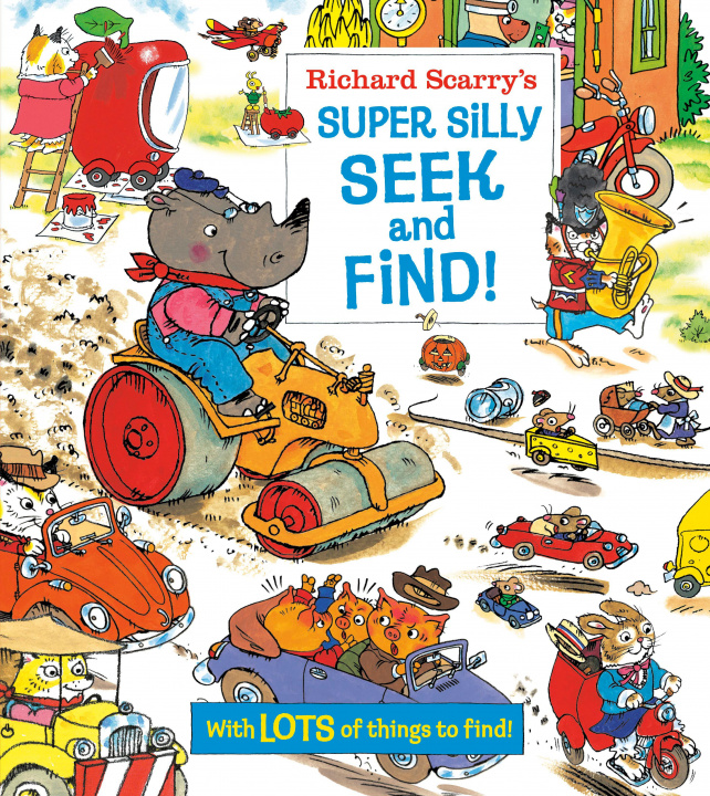 Книга Richard Scarry's Super Silly Seek and Find! Richard Scarry