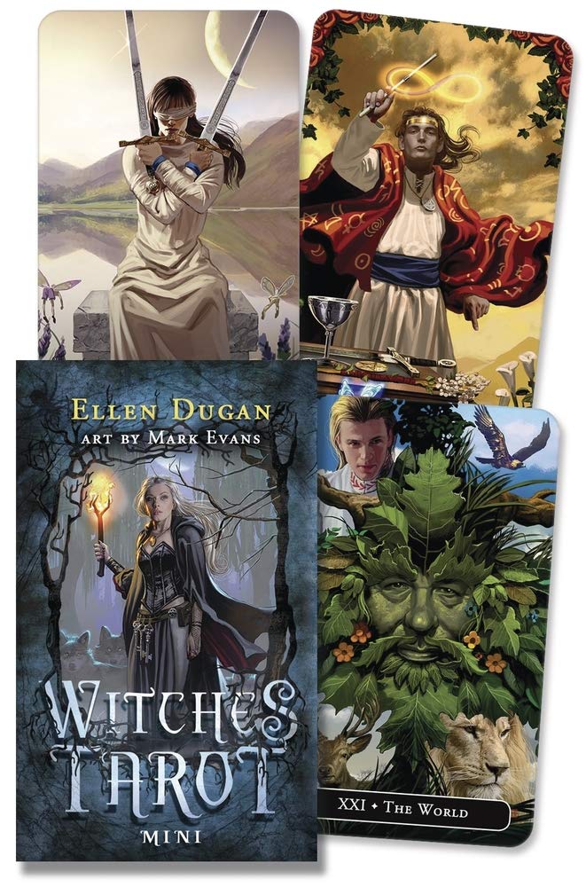 Nyomtatványok Witches Tarot Mini Ellen Dugan