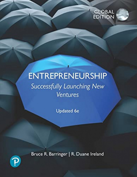 Könyv Entrepreneurship: Successfully Launching New Ventures, Updated Global Edition Bruce Barringer