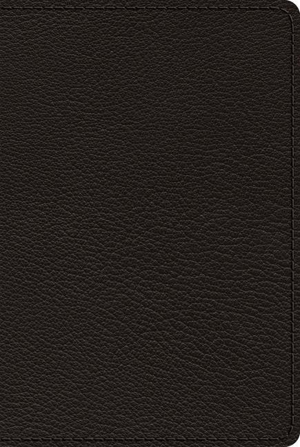 Książka ESV Heirloom Bible, Omega Edition (Goatskin, Black) ESV