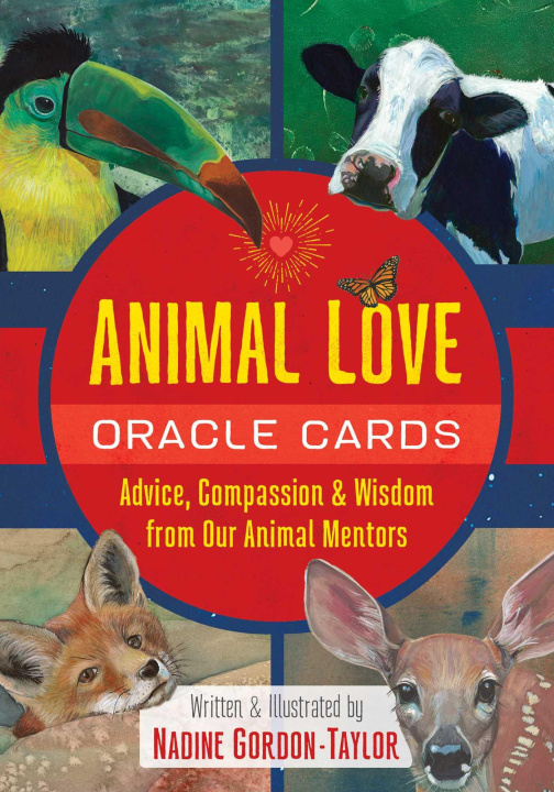 Hra/Hračka Animal Love Oracle Cards Nadine Gordon-Taylor