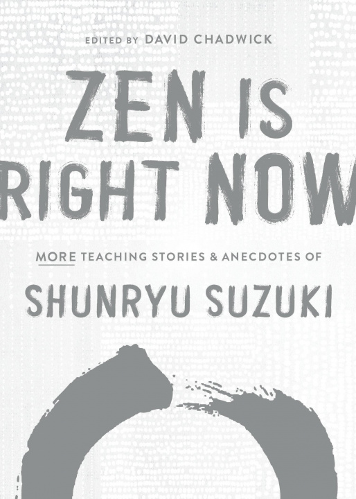 Kniha Zen Is Right Now Shunryu Suzuki