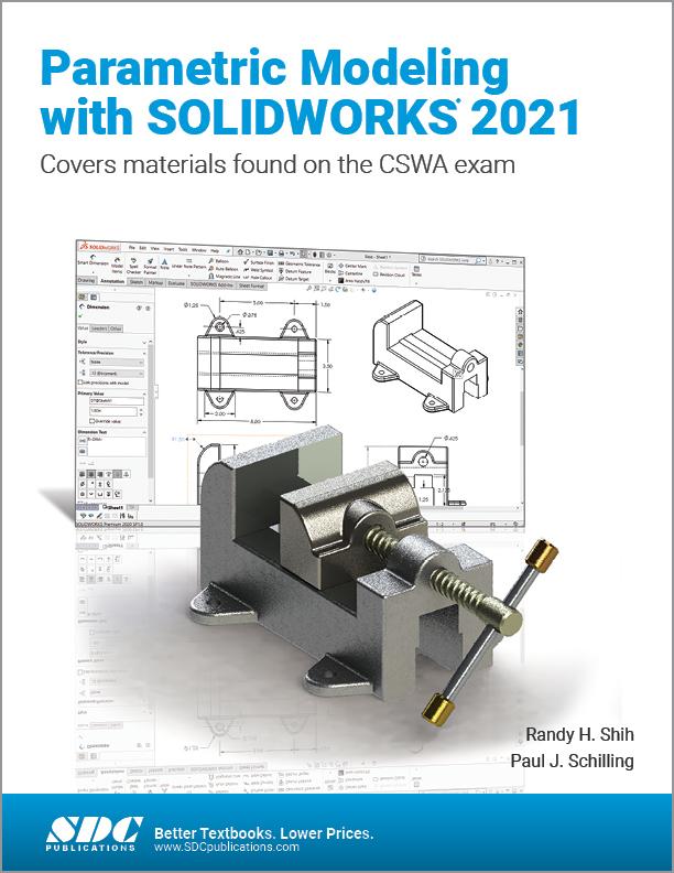 Kniha Parametric Modeling with SOLIDWORKS 2021 Randy H. Shih