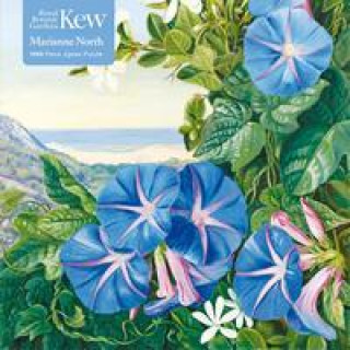 Carte Adult Jigsaw Puzzle Kew: Marianne North: Amatungula and Blue Ipomoea, South Africa 