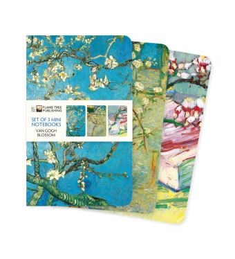 Kalendář/Diář Vincent van Gogh: Blossom Set of 3 Mini Notebooks 