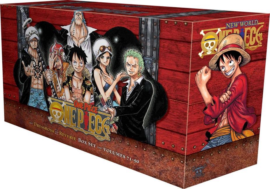 Book One Piece Box Set 4: Dressrosa to Reverie Eiichiro Oda