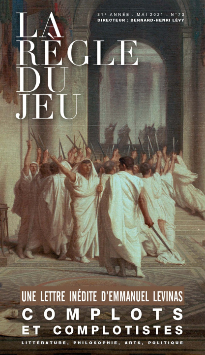 Knjiga La règle du jeu n°73 
