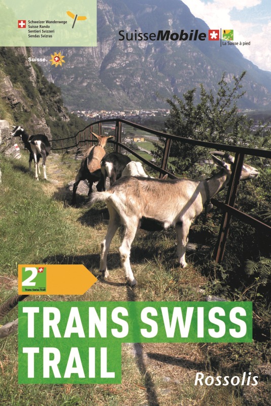 Knjiga LA SUISSE A PIED TRANS SWISS TRAIL GUIDO GUISLER