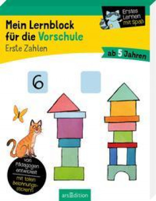 Kniha Mein Lernblock für die Vorschule - Erste Zahlen Kai Schüttler