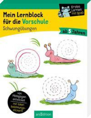 Könyv Mein Lernblock für die Vorschule - Schwungübungen Kai Schüttler