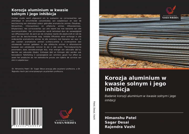 Knjiga Korozja aluminium w kwasie solnym i jego inhibicja Patel Himanshu Patel