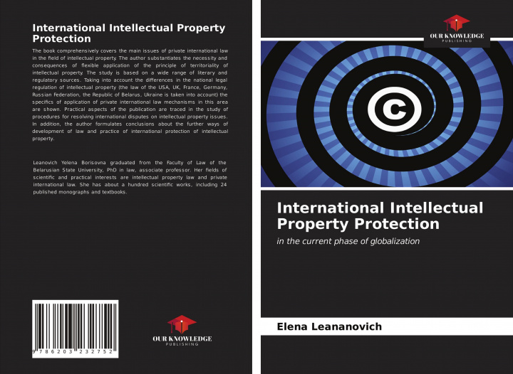 Knjiga International Intellectual Property Protection Leananovich Elena Leananovich