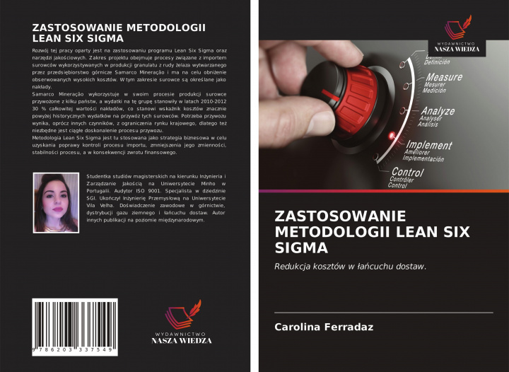 Knjiga Zastosowanie Metodologii Lean Six SIGMA Ferradaz Carolina Ferradaz