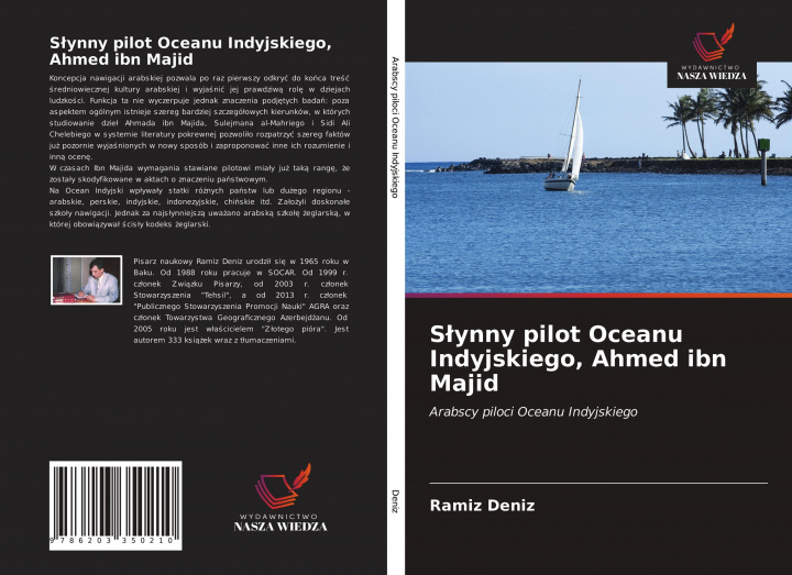 Książka Slynny pilot Oceanu Indyjskiego, Ahmed ibn Majid Deniz Ramiz Deniz