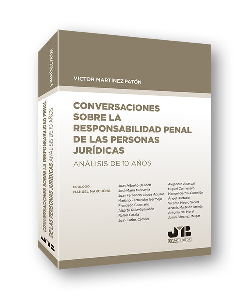 Książka Conversaciones sobre la responsabilidad penal de las personas jurídicas VICTOR MARTINEZ