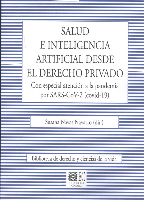 Kniha Salud e inteligencia artificial desde el derecho privado. Con especial atención SUSANA NAVAS