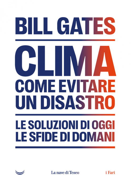 Kniha Clima. Come Evitare Un Disastro 