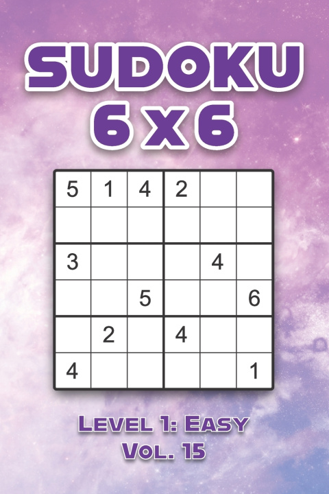 Knjiga Sudoku 6 x 6 Level 1 Numerik Sophia Numerik